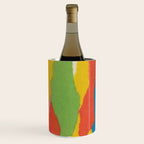 Colorful Paper Collage #1 Wine Chiller Gallery Image 1