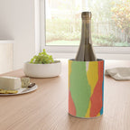 Colorful Paper Collage #1 Wine Chiller Gallery Image 4