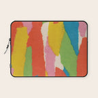 Colorful Paper Collage #1 Laptop Sleeve Gallery Image 1