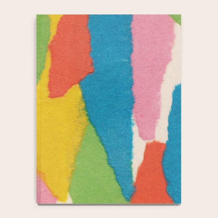Colorful Paper Collage #1 Notebook Gallery Image 4