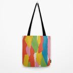 Colorful Paper Collage #1 Tote Bag Gallery Image 2