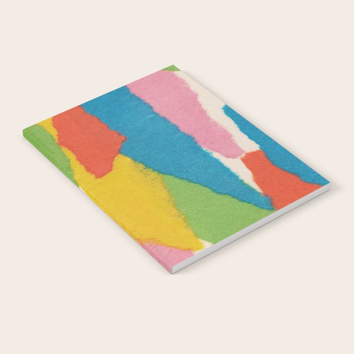 Colorful Paper Collage #1 Notebook Gallery Image 1