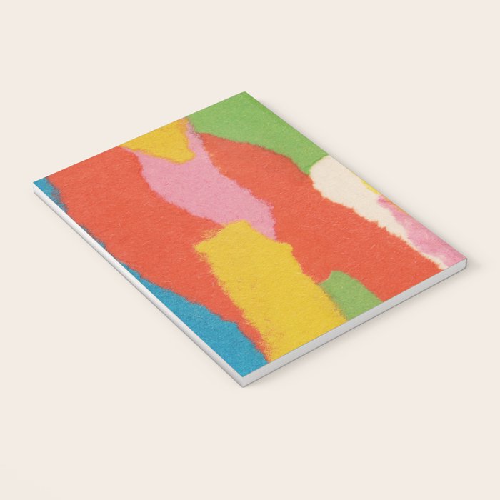 Colorful Paper Collage #1 Notebook Gallery Image 3