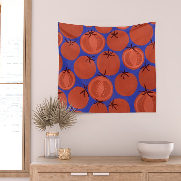 JAR OF TOMATOES Wall Tapestry Gallery Image 2
