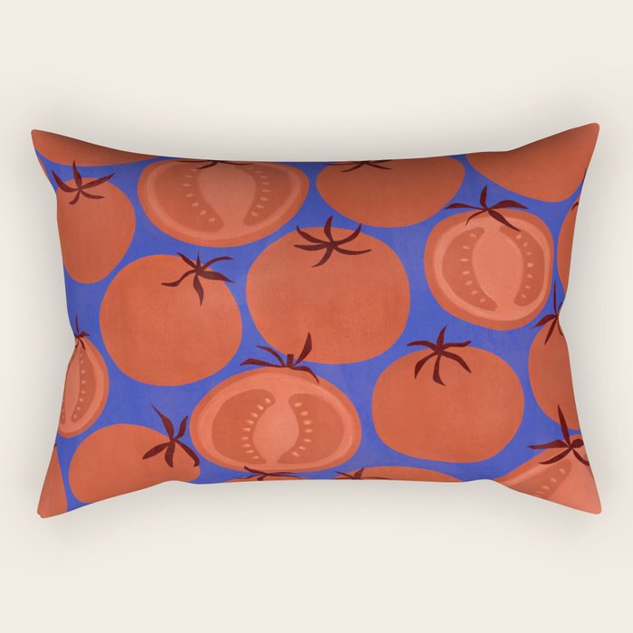 JAR OF TOMATOES Rectangular Pillow Gallery Image 1