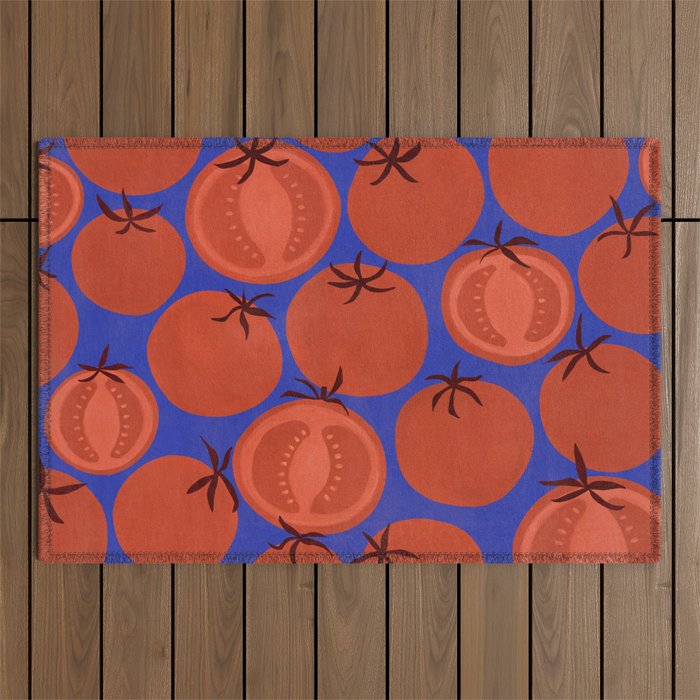 JAR OF TOMATOES Outdoor Rug Gallery Image 1