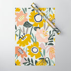 Cozy collection: mix and match happy florals Flower love 1 Wrapping Paper Gallery Image 1