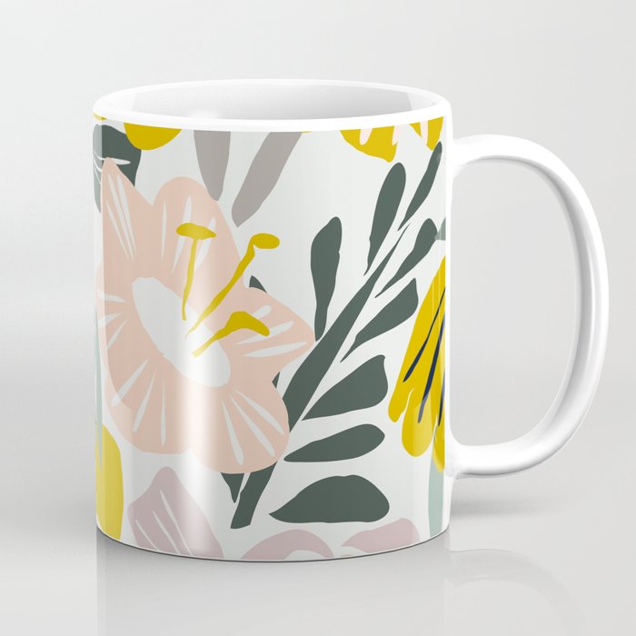 Cozy collection: mix and match happy florals Flower love 1 Coffee Mug Gallery Image 1