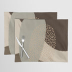 Modern Abstract Shapes #5 Placemat Gallery Image 1