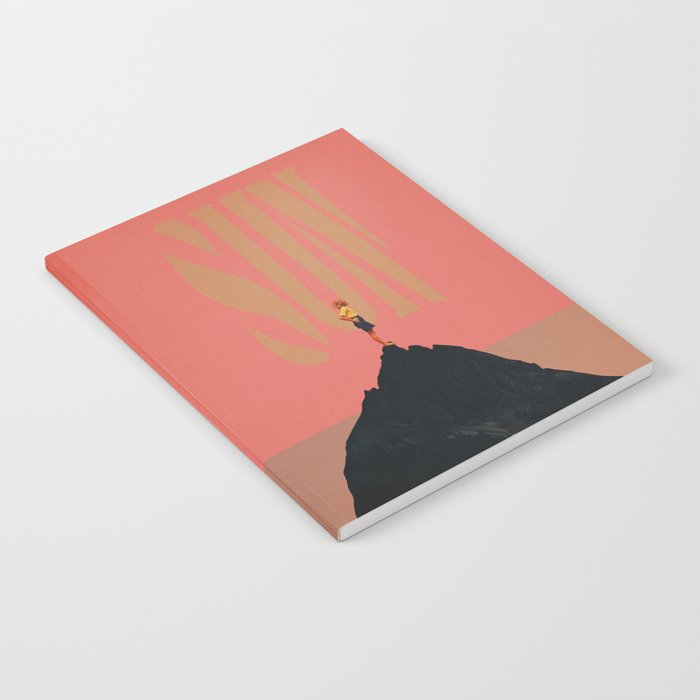 Pink Summer Sun Notebook Gallery Image 1