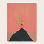 Pink Summer Sun Notebook Gallery Image 4