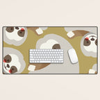 Sloth Animal Portrait Desk Mat Gallery Image 1