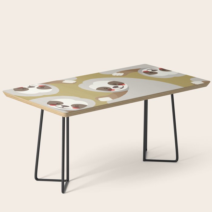Sloth Animal Portrait Coffee Table Gallery Image 1