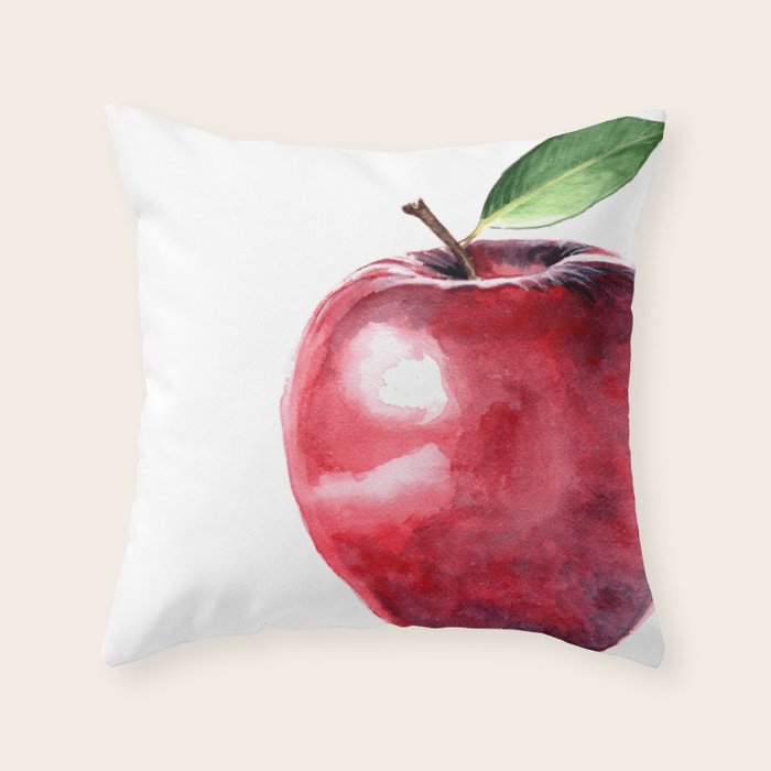 Fall Harvest Apple Throw Pillow Gallery Image 6