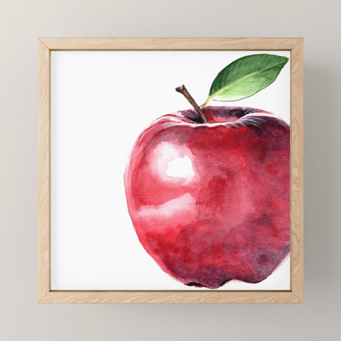 Fall Harvest Apple Mini Art Print Gallery Image 1