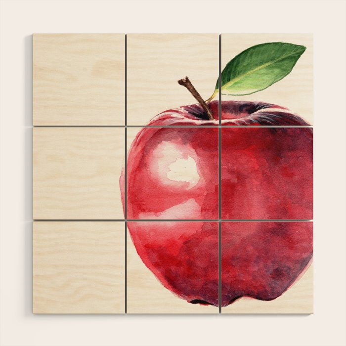 Fall Harvest Apple Wood Wall Art Gallery Image 1