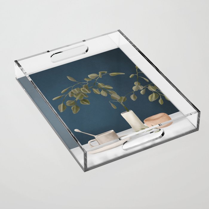 Eucalyptus I Acrylic Tray Gallery Image 1