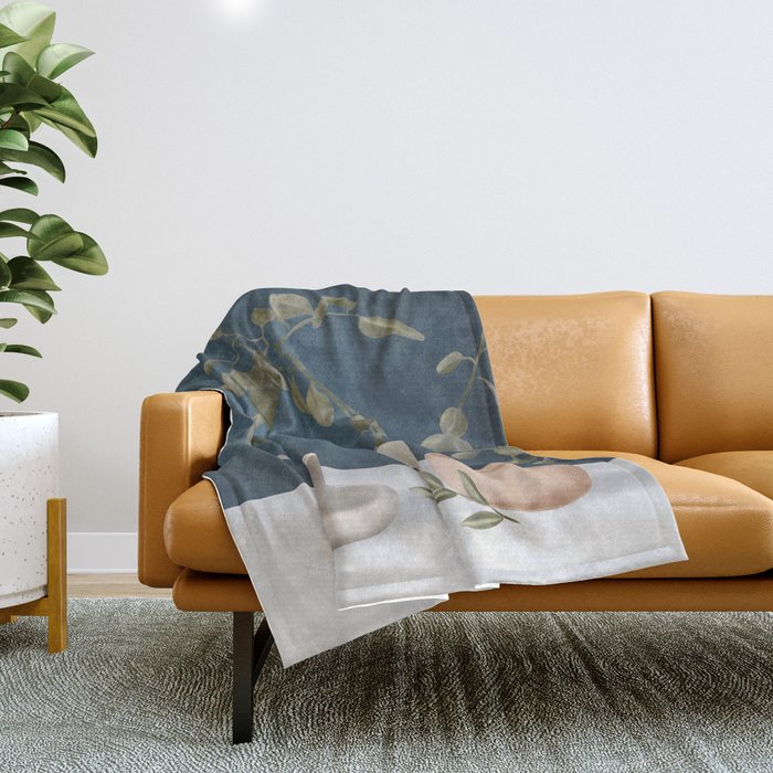 Eucalyptus I Throw Blanket Gallery Image 1