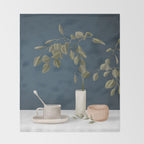 Eucalyptus I Throw Blanket Gallery Image 2