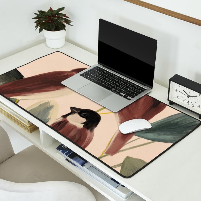  Three Sparrows Desk Mat Gallery Image 2