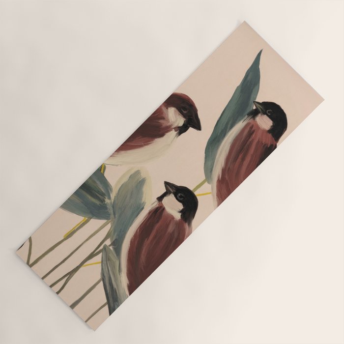  Three Sparrows Yoga Mat Gallery Image 1