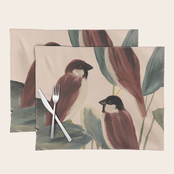  Three Sparrows Placemat Gallery Image 1
