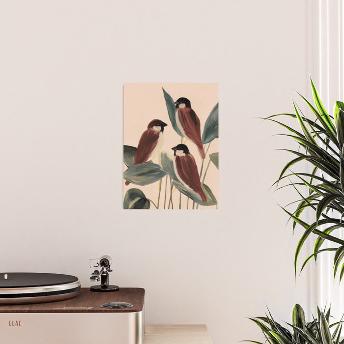  Three Sparrows Poster Gallery Image 2