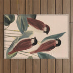  Three Sparrows Outdoor Rug Gallery Image 1