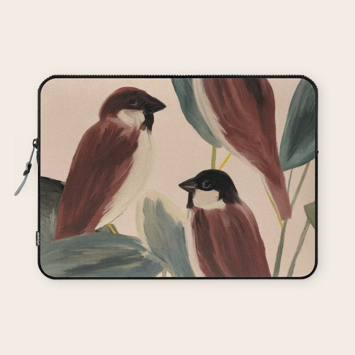  Three Sparrows Laptop Sleeve Gallery Image 1