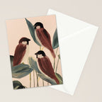  Three Sparrows Stationery Card Gallery Image 2