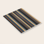 Classic Stripes V - Dark Vintage  Notebook Gallery Image 3