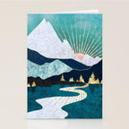 Winter River Stationery Card Gallery Image 2