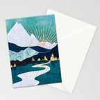 Winter River Stationery Card Gallery Image 2
