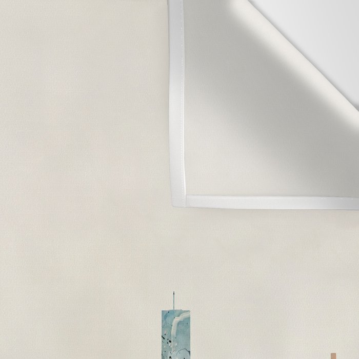 Toronto Ontario skyline Wall Tapestry Gallery Image 3