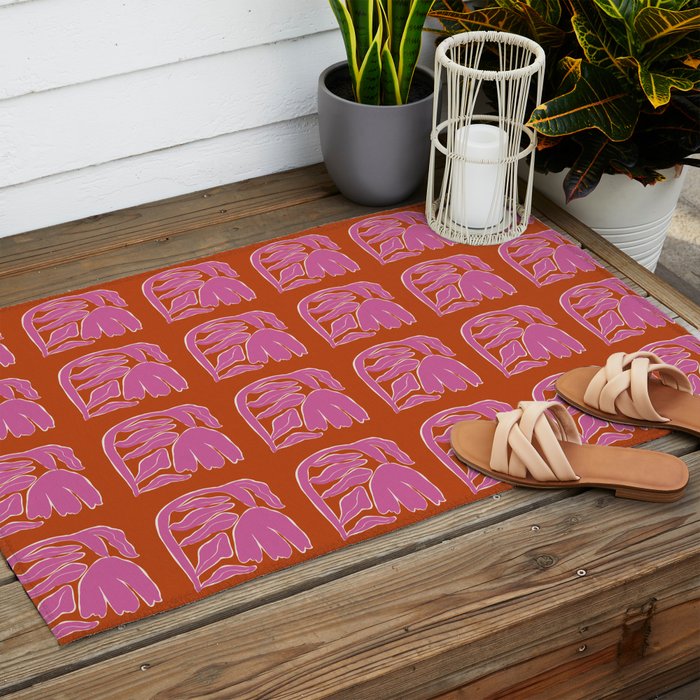 Big Blooming VIII Outdoor Rug Gallery Image 2