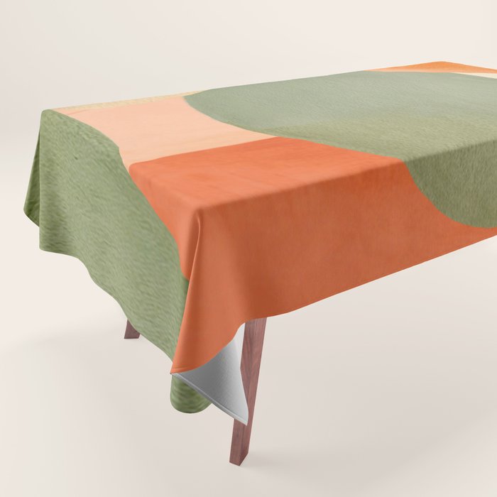 Abstract & Modern Shape Art 1 Tablecloth Gallery Image 1