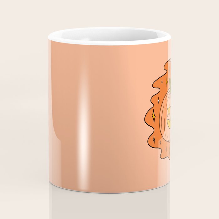 Libra Jack O Lantern Coffee Mug Gallery Image 4