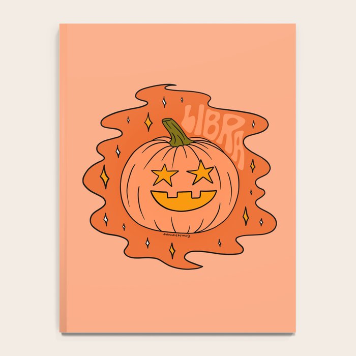 Libra Jack O Lantern Notebook Gallery Image 4