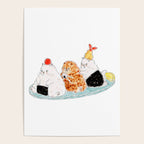 Omakase Onigiri Cats Poster Gallery Image 4