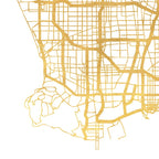 LOS ANGELES CALIFORNIA CITY STREET MAP ART Coffee Mug Gallery Image 2