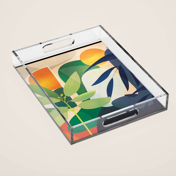 Sunrise Garden 14 Acrylic Tray Gallery Image 1