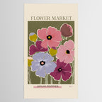 Flower Market - Opium Poppies Tablecloth Gallery Image 2