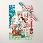 Love for reading Wrapping Paper Gallery Image 1