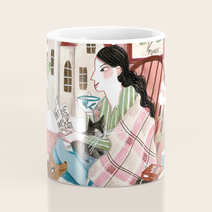 Love for reading Coffee Mug Gallery Image 4