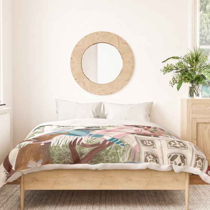 Love for reading Duvet Cover Gallery Image 3