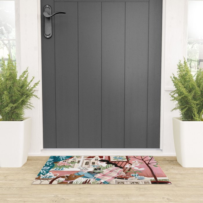 Love for reading Welcome Mat Gallery Image 3