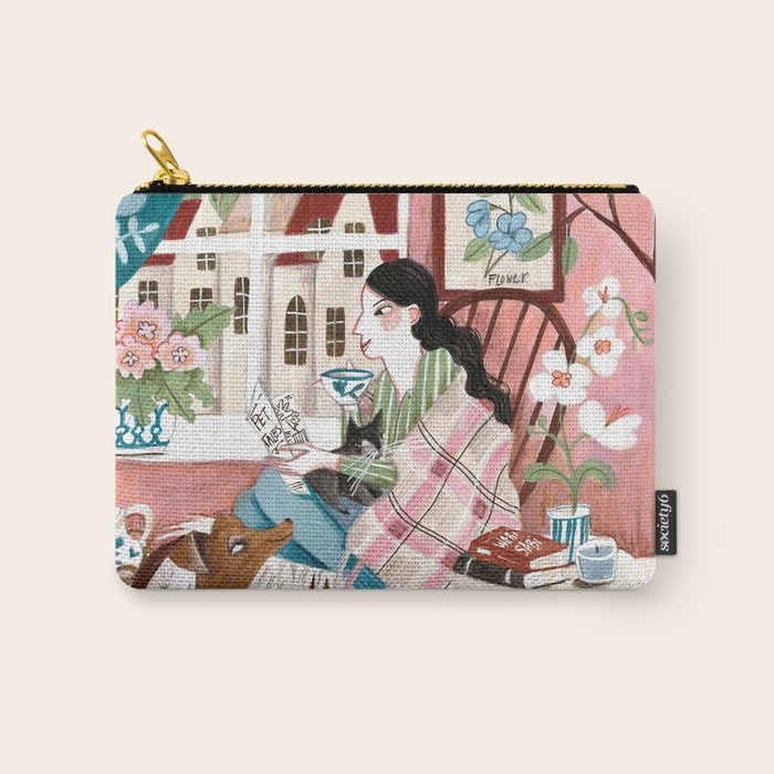 Love for reading Carry All Pouch Gallery Image 1
