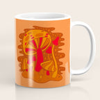Orange Mushrooms Coffee Mug Gallery Image 1