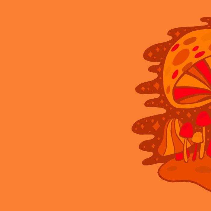 Orange Mushrooms Coffee Mug Gallery Image 2