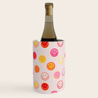 Smiling Faces Pattern Wine Chiller Gallery Image 1